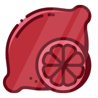 Icon of a Red Lemon